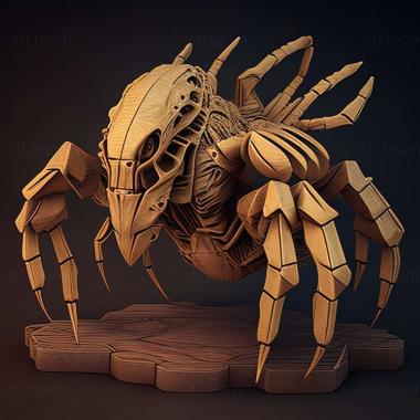 3D model Ixodes eldaricus (STL)